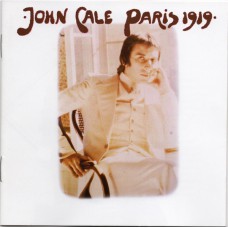 JOHN CALE Paris 1919 (Rhino UK – 8122 74060 2) made in UK 2006 reissue CD of 1973 album + extra tracks (Art Rock, Folk Rock)